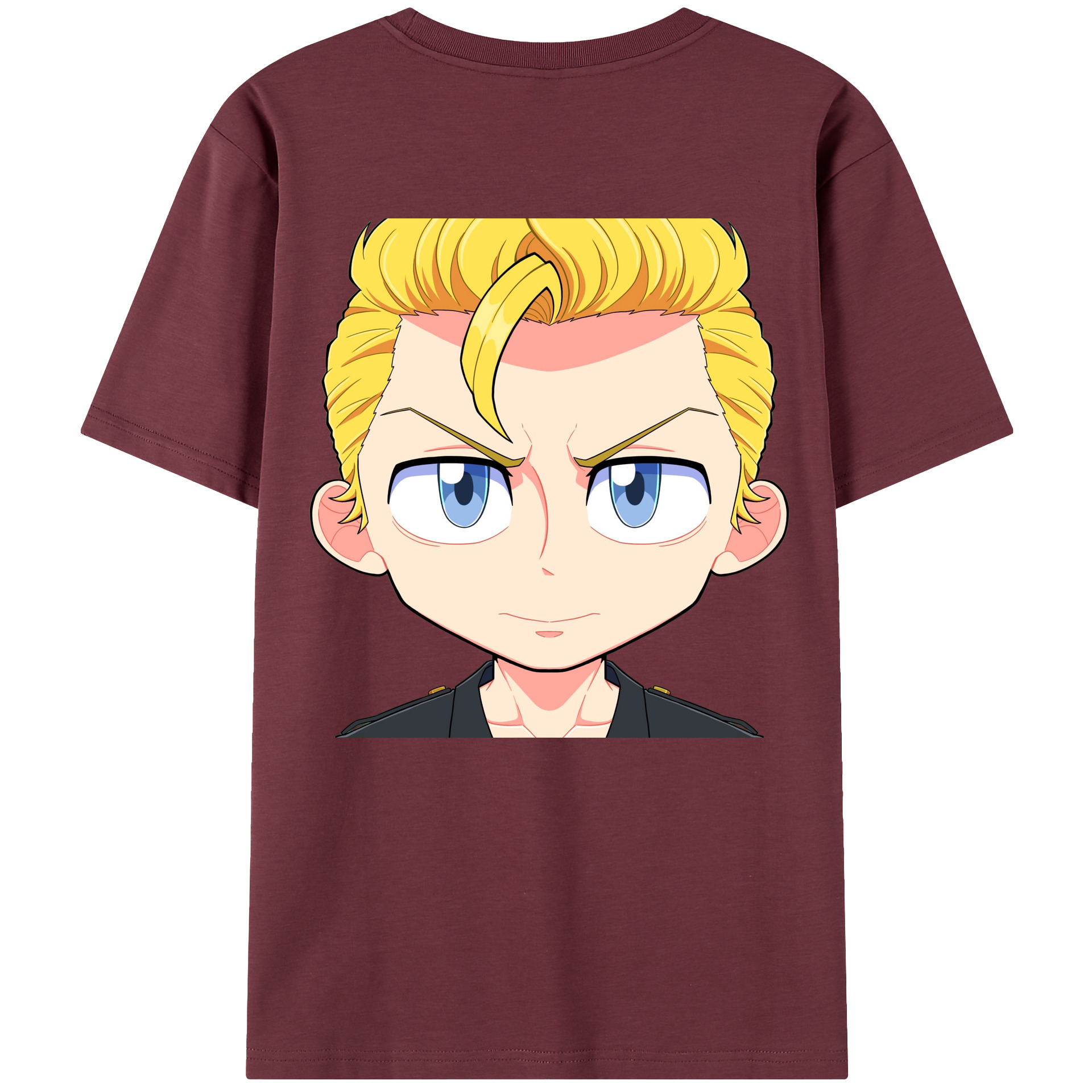 （画像用） 東京リベンジャーズ Tokyo Revengers 綿100％半袖Tシャツ（背面プリント）